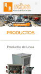 Mobile Screenshot of industriasrebra.com